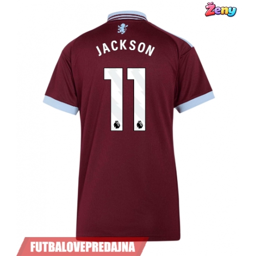 Lacne Ženy Futbalové dres Aston Villa Nicolas Jackson #11 2026-27 Krátky Rukáv - Domáci